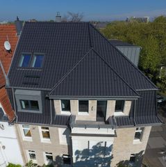 Drohnenbild-Haus
